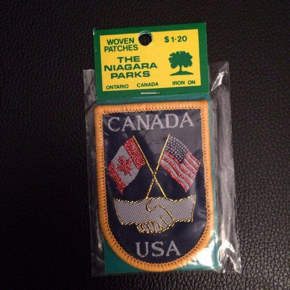 VINTAGE PATCH NEW IN PACKAGE CANADA USA